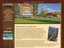 Tablet Screenshot of countrylodgecolorado.com